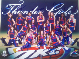 Oklahoma Thunder Girls - Autogramme