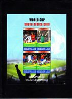 Soccer World Cup 2010 - UNION ISLANDS - Sheet - 2010 – South Africa