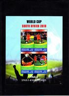 Soccer World Cup 2010 - UNION ISLANDS - Sheet MNH - 2010 – South Africa