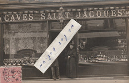 PARIS 14ème - Caves SAINT-JACQUES à Localiser Précisément  ( Carte Photo à Destination De La Rue De La Tombe Issoire ) - Paris (14)