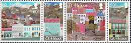 St. Helena 2015, Capital Jamestown, MNH Stamps Stripe - Saint Helena Island