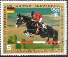 République De Guinea Ecuatorial - P5/3 - (°)used - 1972 - Michel 129 - Olympische Spelen - Equatorial Guinea