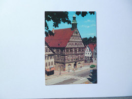 BACKNANG  -  Rathaus  -  ALLEMAGNE - Backnang