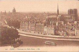 PARIS        2213       Panorama Vers Notre Dame - Notre Dame De Paris