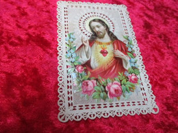 Kanten Prentje , Holy Card Lace, - Devotion Images
