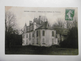 COUHE-VERAC Le Château De L'Abbaye De Valence - Carte Postale Ancienne 86 VIENNE COUHE - Couhe