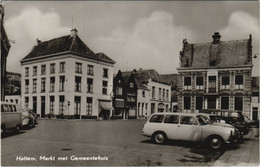 CPA AK HATTEM Markt Met Gemeentehuis NETHERLANDS (713423) - Hattem