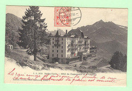 R164 - SUISSE - Feydey - Leysin - Hôtel Du Chamossaire Et Le Chaussy - Fey