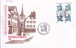 Luxembourg - Office Des Timbres Sindelfingen (8.022) - Briefe U. Dokumente