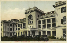 PC CPA MOZAMBIQUE, LOURENCO MARQUES, HOTEL POLANA, Vintage Postcard (b24883) - Mozambique