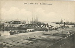 PC CPA AUSTRALIA, ADELAIDE, PONT ROBINSON, Vintage Postcard (b27140) - Adelaide