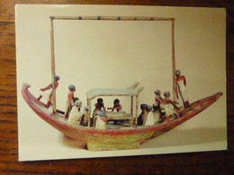 Barque Transportant Le Mort Vers Sa Tombe - Antiquités Egyptiennes - Antiquité