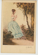 FEMMES - FRAU - LADY - Jolie Carte Fantaisie Femme Lisant Une Lettre Signée HARDY - Hardy, Florence