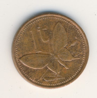 PAPUA NEW GUINEA 1984: 1 Toea, KM 1 - Papuasia Nuova Guinea