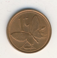 PAPUA NEW GUINEA 1981: 1 Toea, KM 1 - Papua New Guinea