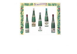 Publicité - Alcool - Vins D'Alsace - E. Boeckel - Mittelbergheim Près Barr - Dépliant 3 Volets - état - Reclame