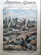 La Domenica Del Corriere 14 Aprile 1918 WW1 Cavenaghi Carcano Francia Belgio Ali - Weltkrieg 1914-18