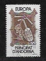 ANDORRA FRENCH 1985 EUROPA FINE USED - Usati