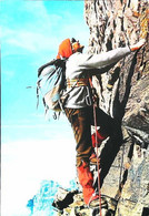 ► CPSM Italie    Escalade Alpini Alpin  1970 - Bergsteigen