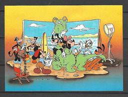 Disney Antigua & Barbuda 1990 Mickey Production Studios #1 MS MNH - Disney