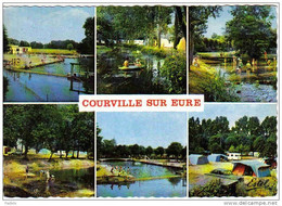 Carte Postale 28.  Courville-sur-Eure Trés Beau Plan - Altri Comuni