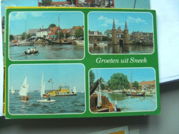 Delcampe - Nederland Holland Pays Bas Sneek Snits In Het Groen - Sneek