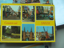 Delcampe - Nederland Holland Pays Bas Sneek Snits In Het Geel - Sneek