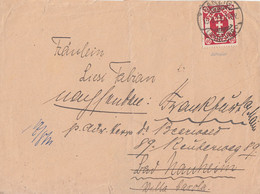 Danzig Brief EF Minr.81 Danzig 15.8.21 Geprüft - Storia Postale