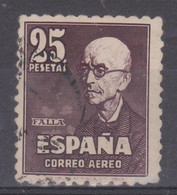 1947 Edifil 1015 Manuel De Falla 60€ Usado - Used