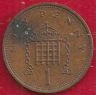 GRANDE-BRETAGNE 1 NEW PENCE - 1974 - Andere & Zonder Classificatie