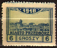 Poland 1918 Przedbórz - Fi 5B - Oblitérés