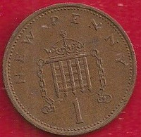 GRANDE-BRETAGNE 1 NEW PENCE - 1974 - Other & Unclassified