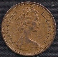 GRANDE-BRETAGNE 1 NEW PENCE - 1976 - Andere & Zonder Classificatie