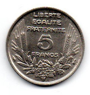 5 Francs 1933 TTB+ - J. 5 Francs