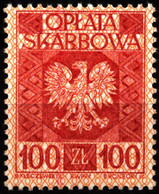 Poland 1960 Revenue Opłata Skarbowa 100zł - Fiscali