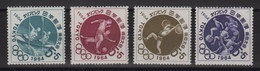 Japon - N°778 à 781 - Sports - Jeux Olympiques Tokyo - Cote 4€ - ** Neufs Sans Charniere - Nuevos