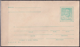 1968-EP-84 CUBA 1968 POSTAL STATIONERY JOSE A. ECHEVARRIA UNUSED. - Briefe U. Dokumente