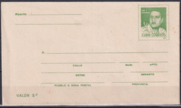 1971-EP-29 CUBA 1971 POSTAL STATIONERY JOSE A. ECHEVARRIA UNUSED. - Covers & Documents