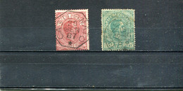 Italie 1884-86 Yt 1-2 - Paquetes Postales