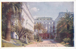 CPA MONACO "Hotel Métropole" - Hôtels