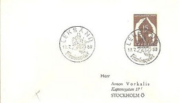 POSTMARKET  1959  LEKSAND - 1930- ... Coil Stamps II