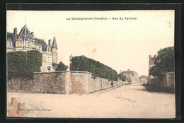 CPA La Chataigneraie, Rue Du Pavillon - La Chataigneraie