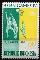 INDONESIE Basket Ball, Basketball, Baloncesto, Yvert 349 Neuf ** MNH - Basketball