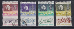 British Antarctic Territory (BAT) 1971 Antarctic Treaty 4v Used (52159) - Used Stamps