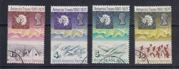 British Antarctic Territory (BAT) 1971 Antarctic Treaty 4v Used (52159A) - Oblitérés