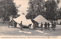 Militaria Verpflegungstruppen Auffstellen Der Bäckerzelte - Boulangerie - Boulanger - Schweizer Armee - Armée Suisse - Autres & Non Classés