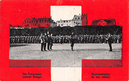 Militaria Schweizer Armee  Armée Suisse Der Treuschwur Unserer Krieger - Assermentation De Nos Soldats Schweizer Flagge - Andere & Zonder Classificatie