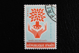 1962 HAITI Y&T HT 481 SG HT 806  10 C BLEU ORANGE AIDE AUX REFUGIES  OBLITERE/USED - Haiti