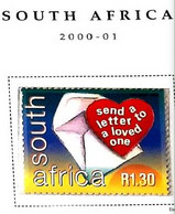 A) 2000, SOUTH AFRICA, POST MAIL, WORLD POST DAY, MULTICOLORED, XF - Cartas & Documentos