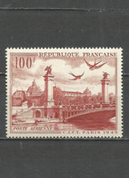 France - Poste Aérienne - N°28 * Congrès Télégraphie Et Téléphonie - Hirondelles - 1927-1959 Mint/hinged